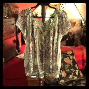 Free people beautiful nwot top lg